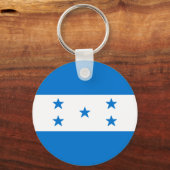 Flagge von Honduras Schlüsselanhänger (Rückseite)