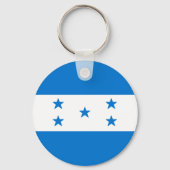 Flagge von Honduras Schlüsselanhänger (Rückseite)