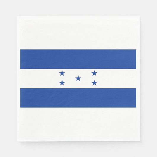 Flagge von Honduras Serviette (Vorderseite)