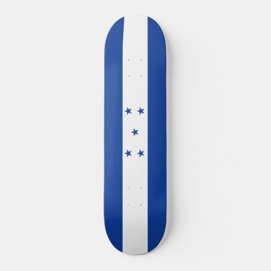 Flagge von Honduras Skateboard (Vorderseite)