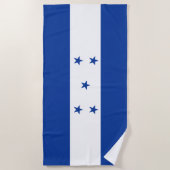 Flagge von Honduras Strandtuch (Vorderseite)