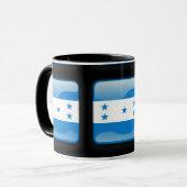Flagge von Honduras Tasse (Vorderseite Links)
