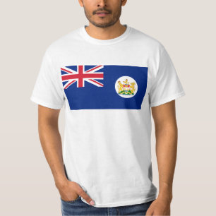 Flagge von Hong Kong 英屬香港 (1959 - 1997) T-Shirt