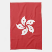 Flagge von Hong Kong Küchentuch (Vertikal)