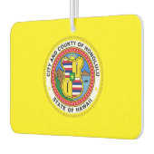 Flagge von Honolulu Autolufterfrischer (Links)