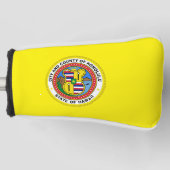 Flagge von Honolulu Golf Headcover (Vorderseite)