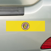 Flagge von Honolulu (Hawaii) Autoaufkleber (Auf Auto)