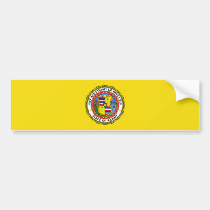 Flagge von Honolulu (Hawaii) Autoaufkleber