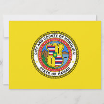 Flagge von Honolulu (Hawaii)