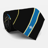 Flagge von Houston Krawatte (Gerollt)