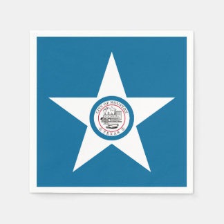 Flagge von Houston, Texas Napkins Serviette