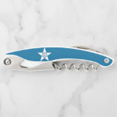 Flagge von Houston, Texas Waiter's Corkschraube Kellnermesser (Vorderseite)