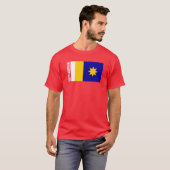 Flagge von Hutchinson, Kansas T-Shirt (Vorne ganz)