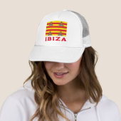 Flagge von Ibiza, SPANIEN Truckerkappe (Beispiel)