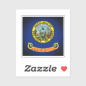 Flagge von Idaho Aufkleber (Blatt)