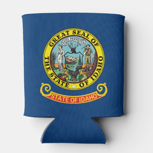 Flagge von Idaho Dosenkühler (Rückseite)