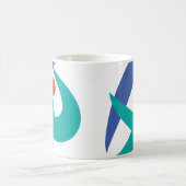 Flagge von Iga, Mie, Japan Kaffeetasse (Mittel)