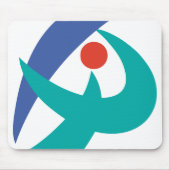 Flagge von Iga, Mie, Japan Mousepad (Vorne)