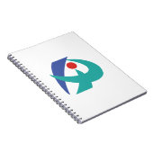 Flagge von Iga, Mie, Japan Notizblock (Rechte Seite)