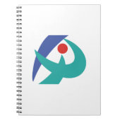 Flagge von Iga, Mie, Japan Notizblock (Vorderseite)