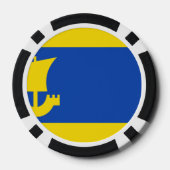 Flagge von IJlst Pokerchips (Rückseite)