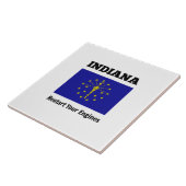 Flagge von Indiana, Restart Your Engines Fliese (Seite)