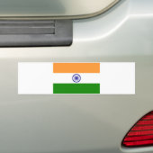 Flagge von Indien Autoaufkleber (Auf Auto)