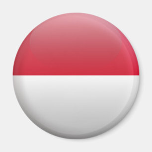 Flagge von Indonesien Magnet