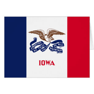 Flagge von Iowa
