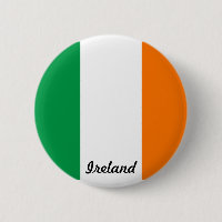 Flagge von Irland-Knopf