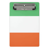 Flagge von Irland Mini Klemmbrett (Vorderseite)