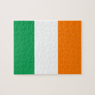 Flagge von Irland-Puzzlespiel Puzzle