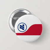 Flagge von Irving, Texas Button (Vorne & Hinten)