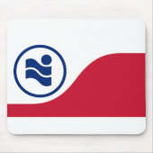 Flagge von Irving, Texas Mousepad (Vorne)