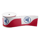 Flagge von Irving, Texas Satinband (Spule)