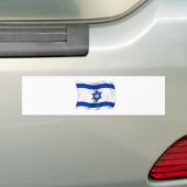 Flagge von Israel Autoaufkleber (Auf Auto)