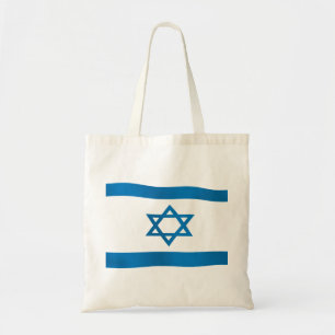 Flagge von Israel-Davidsstern Tragetasche