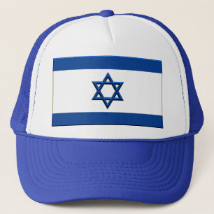 Flagge von Israel Truckerkappe