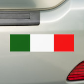 Flagge von Italien Autoaufkleber (Auf Auto)