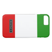 Flagge von Italien Case-Mate iPhone Hülle (Rückseite (Horizontal))