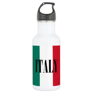 Flagge von Italien Italien italienisches IL Trinkflasche