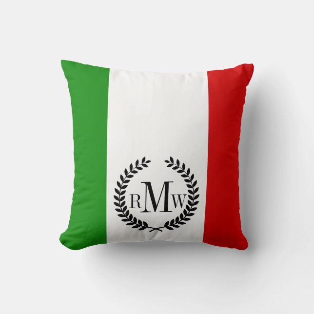 Flagge von Italien Kissen (Vorderseite)