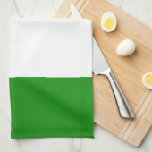 Flagge von Italien Küchentuch (Viertel Falte)