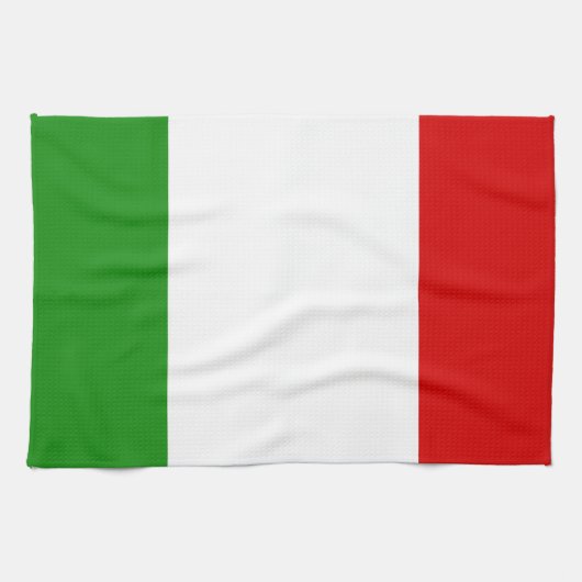 Flagge von Italien Küchentuch (Horizontal)