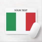 Flagge von Italien Mousepad (Mit Mouse)