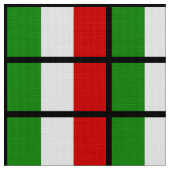 Flagge von Italien Stoff (Nahaufnahme)