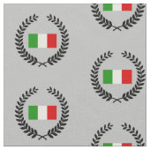 Flagge von Italien Stoff (Nahaufnahme)