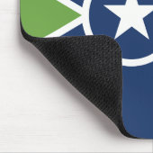 Flagge von Jackson, Tennessee Mousepad (Ecke)
