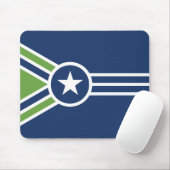 Flagge von Jackson, Tennessee Mousepad (Mit Mouse)