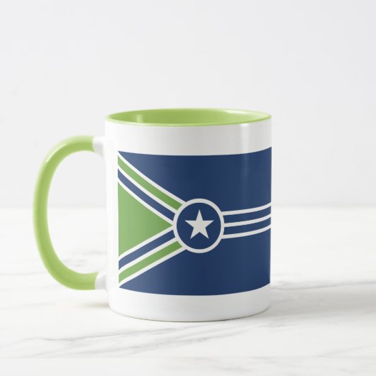 Flagge von Jackson, Tennessee Tasse (Links)